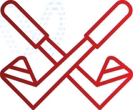 Golf Stick Vector Icon