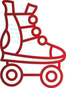 Roller Skate Vector Icon