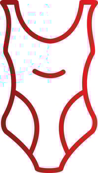 Swimming Suit Vector Icon