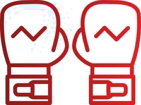 Boxing Gloves Vector Icon