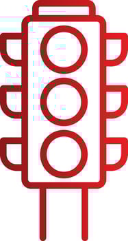Traffic Light Vector Icon