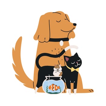 pets animals domestic vector