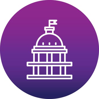 White House Vector Icon