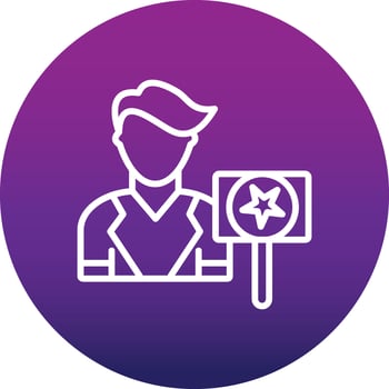 Supporter Vector Icon