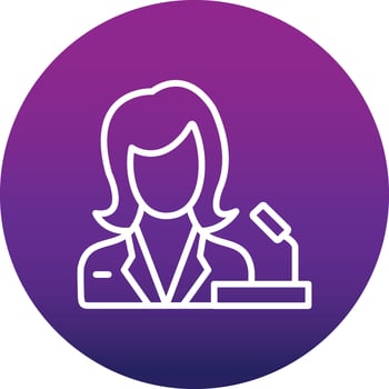 Politician Vector Icon