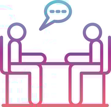 Interview Vector Icon