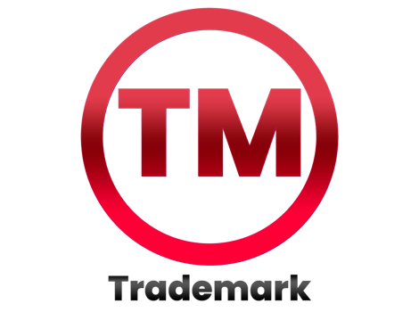 Trademark symbol logo on transparent background png