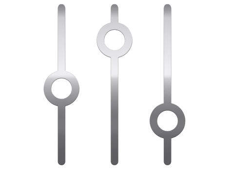 sound volume level icon on transparent background png