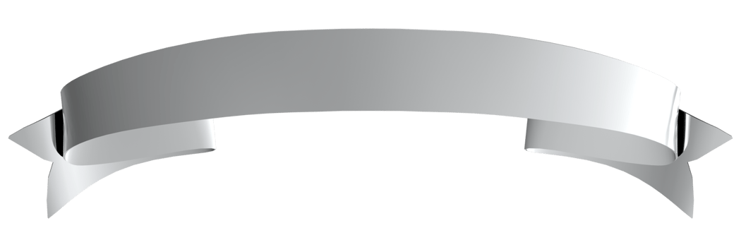 3D Realistic, shiny ribbon on transparent background png