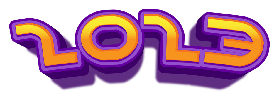 2023 happy new year eve gold purple text glitter shiny png