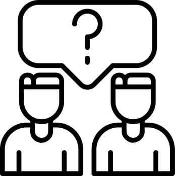Question Vector Icon Design