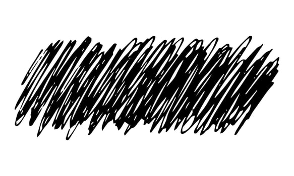 Sketch Scribble Smear. Hand drawn Pencil Scribble Stains. Distressed Grunge Paint Roller. Vector illustration.