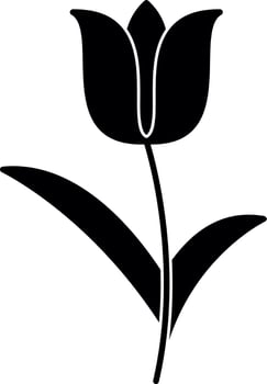 Tulip Vector Icon Design