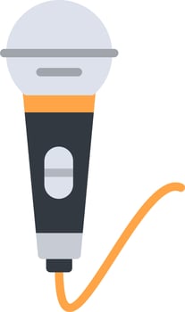 Mic Vector Icon Design