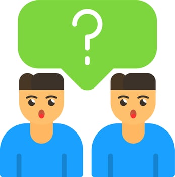 Question Vector Icon Design