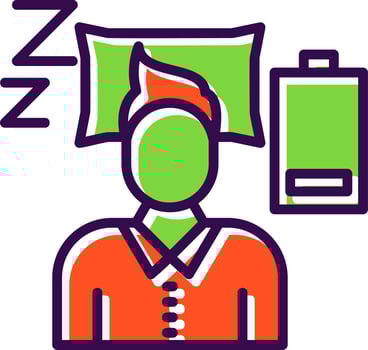 Fatigue Vector Icon Design
