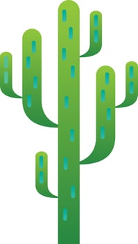 Cactus Vector Icon Design