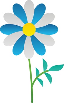Daisy Vector Icon Design