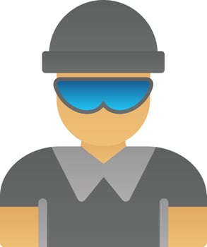Burglar Vector Icon Design