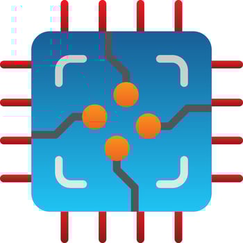 Chip Vector Icon Design