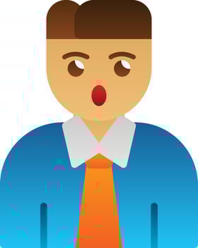 Customer Vector Icon Design