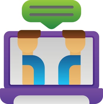 Meeting Vector Icon Design