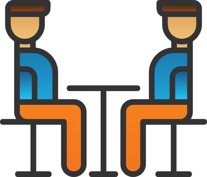 Meetup Vector Icon Design