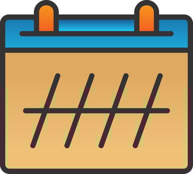 Calendar Vector Icon Design