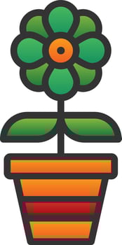 Flower Vector Icon Design