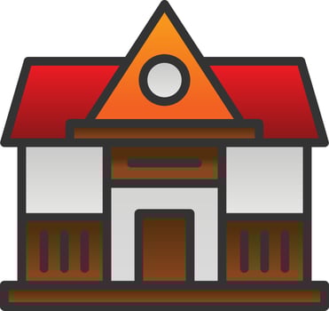 Residential Vector Icon Design