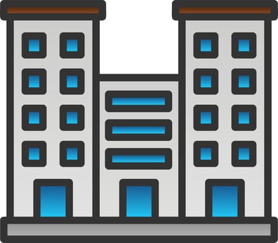 Condominium Vector Icon Design