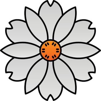 Chamomile Vector Icon Design