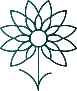 Chive Blossoms Vector Icon Design