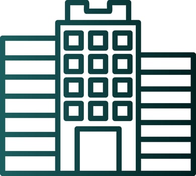 Multistorey Vector Icon Design