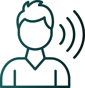 Speak Vector Icon Design