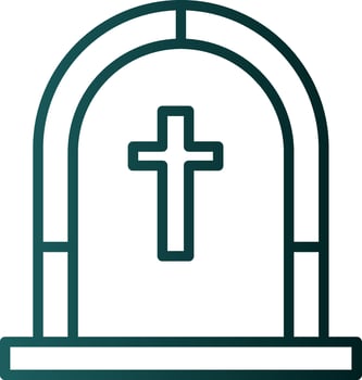 Funeral Vector Icon Design