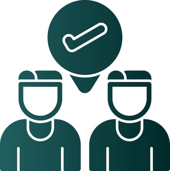 Partner Vector Icon Design