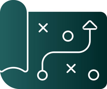 Strategy Vector Icon Design