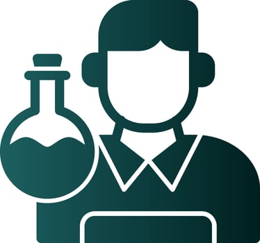 Scientist Vector Icon Design