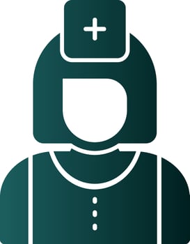Nurse Vector Icon Design
