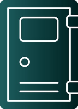 Door Vector Icon Design