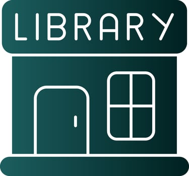 Library Vector Icon Design