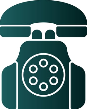 Telephone Vector Icon Design