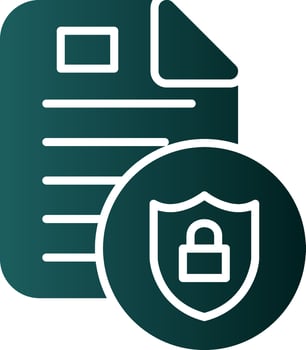 Privacy Policy Vector Icon Design