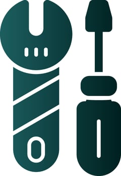 Wrench Vector Icon Design