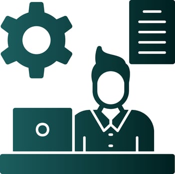 Multitasking Vector Icon Design
