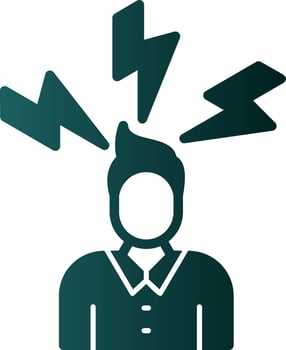 Headache Vector Icon Design