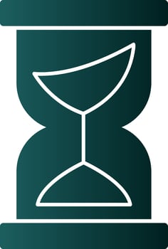 Hourglass Vector Icon Design