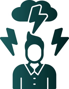 Stress Vector Icon Design