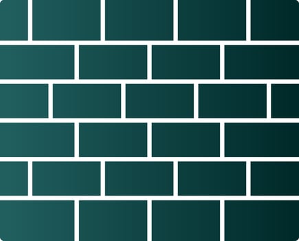 Brickwall Vector Icon Design